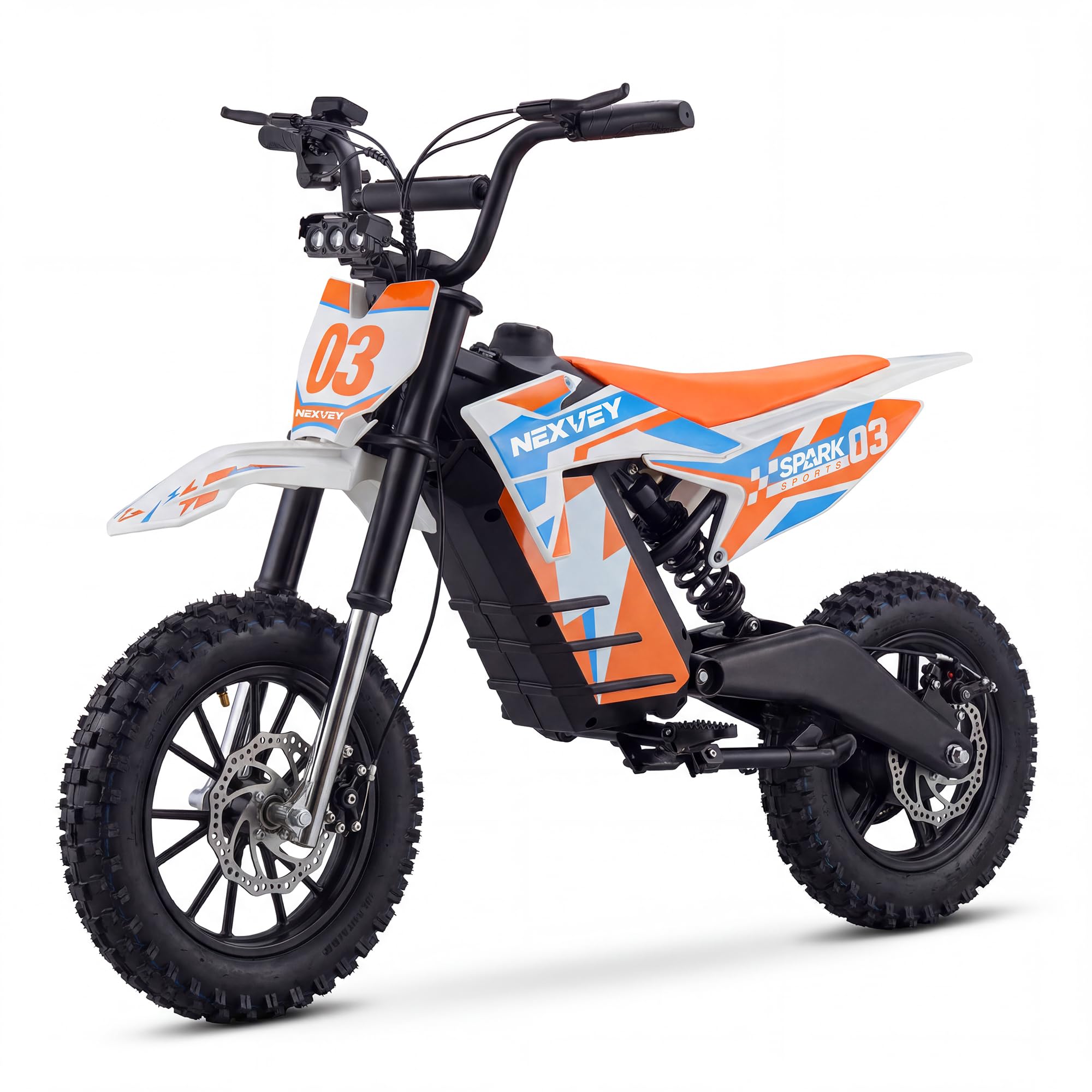 Amazon.com: Nexvey SPARK03 Electric Dirt Bike for Kids 8-14, 48V